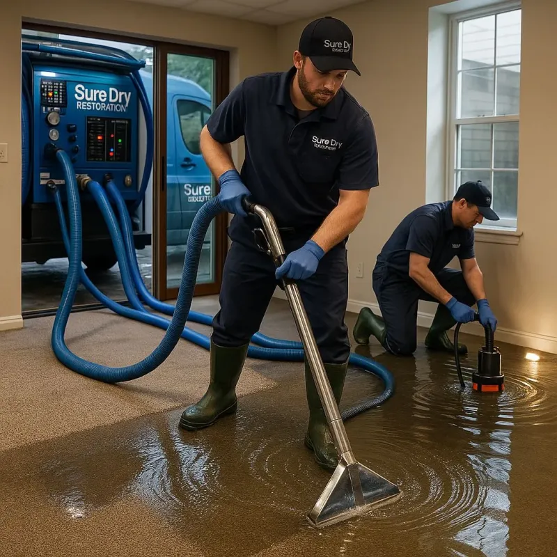Water Extraction and Removal process in Warrenton, OR